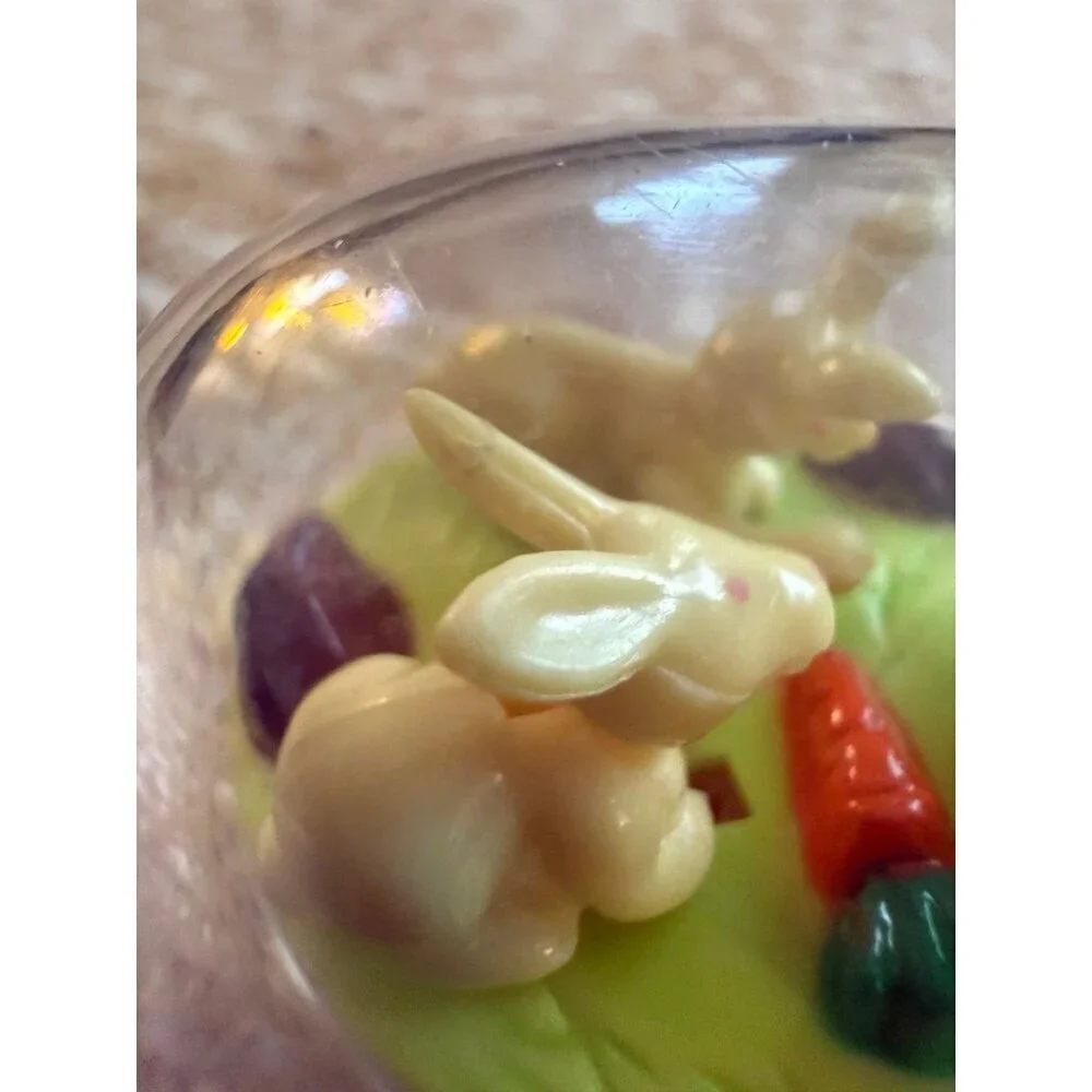 Vintage Bunny Bubble Dome Toy